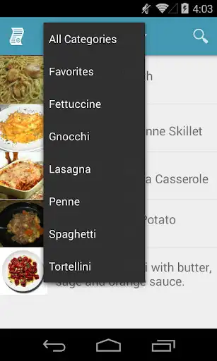 Play Pasta Recipes Free