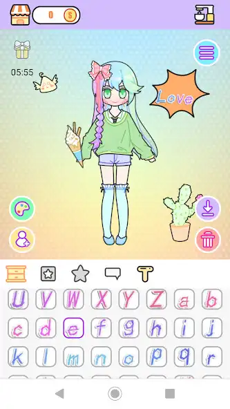 Play Pastel Avatar: Magical Pastel Dress up as an online game Pastel Avatar: Magical Pastel Dress up with UptoPlay
