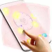 Free play online Pastel Colored Live Clock Wallpaper APK