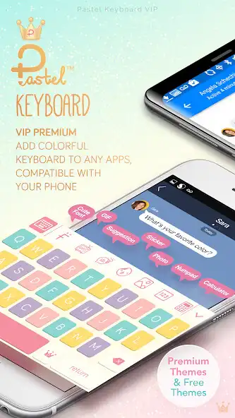 Play Pastel Keyboard Themes Color  and enjoy Pastel Keyboard Themes Color with UptoPlay