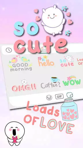 Play Pastel Love Words Emoji Stickers as an online game Pastel Love Words Emoji Stickers with UptoPlay