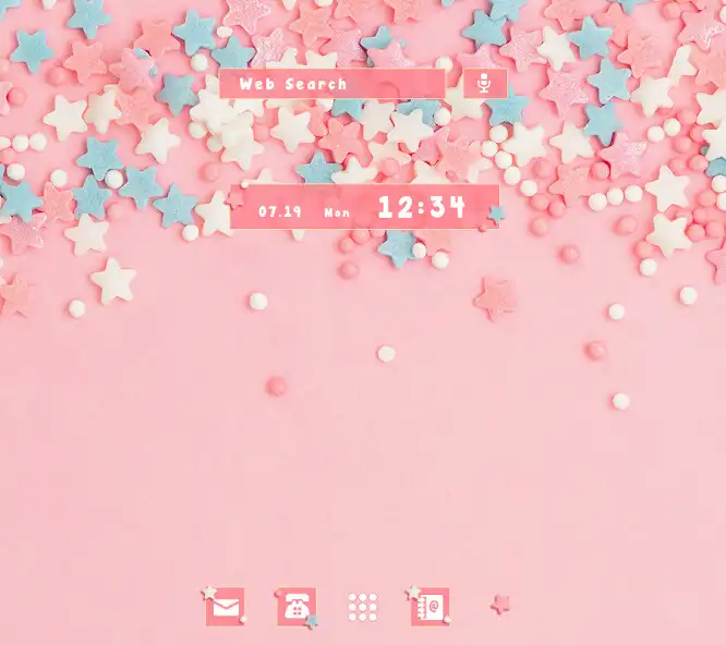 Play Pastel Stars Theme +HOME  and enjoy Pastel Stars Theme +HOME with UptoPlay