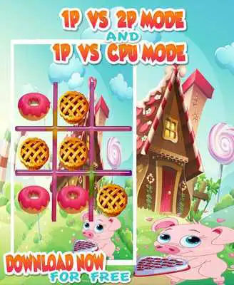 Play Pastry Tic Tac Toe Free
