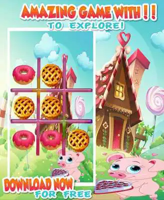Play Pastry Tic Tac Toe Free