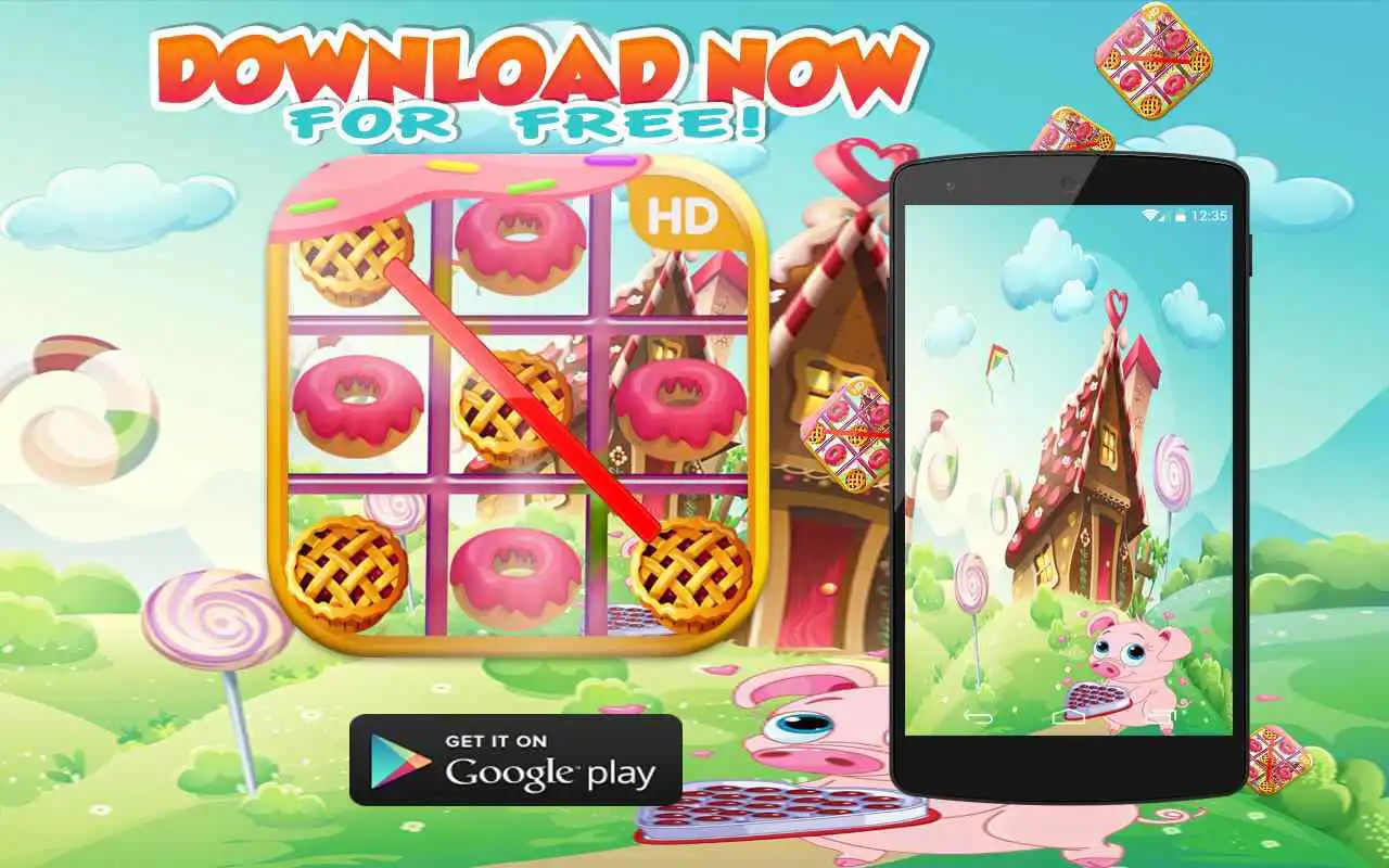 Play Pastry Tic Tac Toe Free