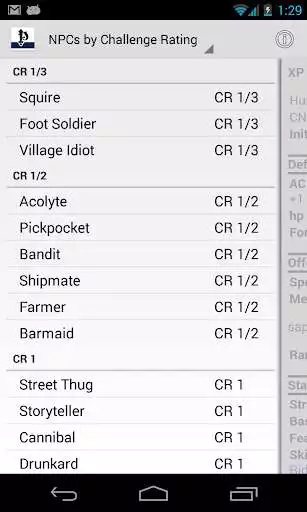 Play Pathfinder NPC Gallery