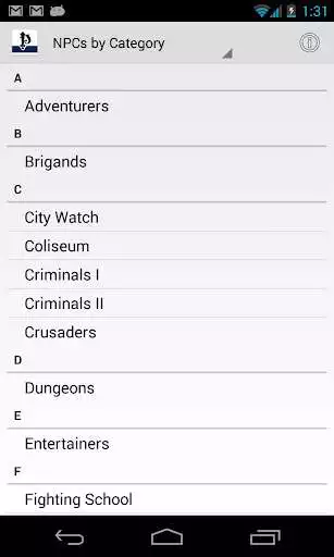 Play Pathfinder NPC Gallery