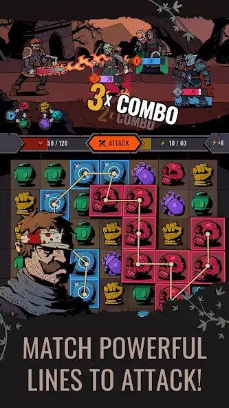 Play Path of Puzzles: Match-3 RPG  and enjoy Path of Puzzles: Match-3 RPG with UptoPlay