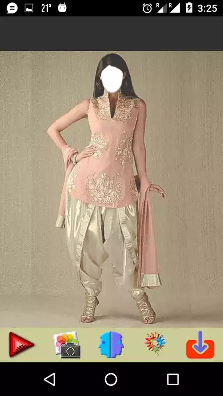 Play Patiala Shalwar Fashion Selfie