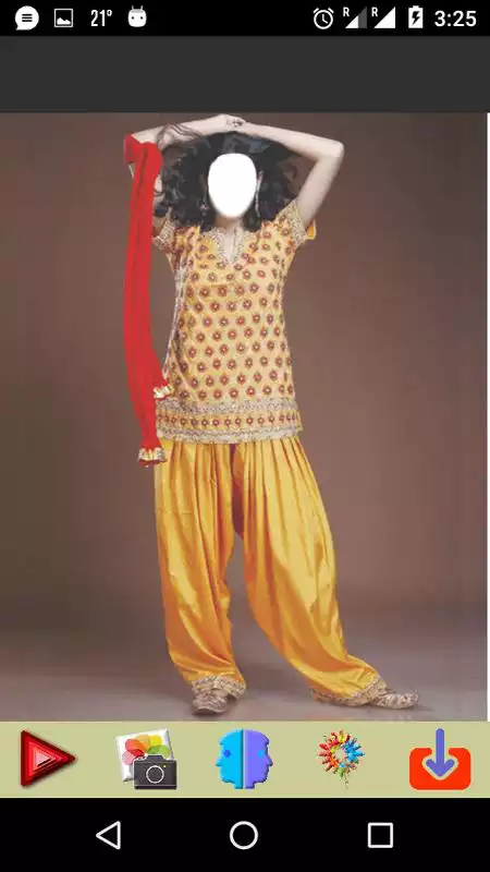 Play Patiala Shalwar Fashion Selfie