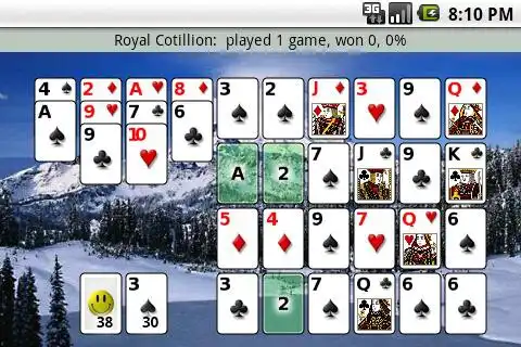 Play Patience Revisited Solitaire as an online game Patience Revisited Solitaire with UptoPlay