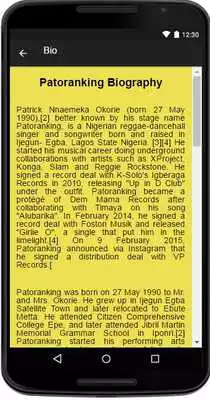 Play Patoranking MusicLyrics
