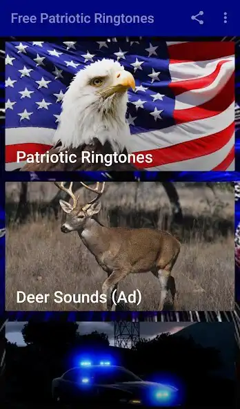 Play Patriotic Ringtones Songs  and enjoy Patriotic Ringtones Songs with UptoPlay