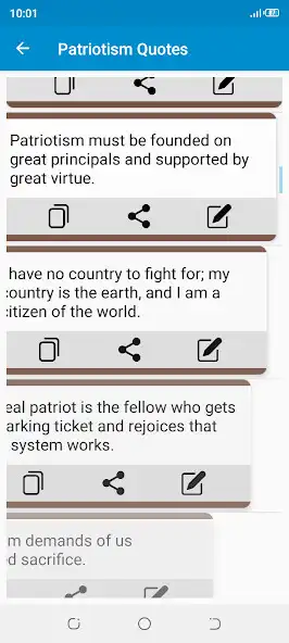 Play Patriotism Quotes App as an online game Patriotism Quotes App with UptoPlay