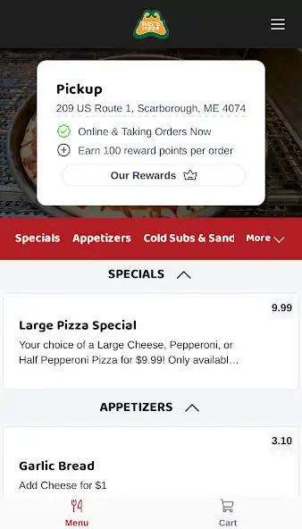 Play Pats Pizza of Scarborough  and enjoy Pats Pizza of Scarborough with UptoPlay