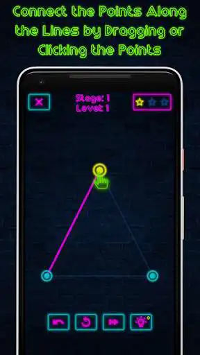 Play Patterna: One Line as an online game Patterna: One Line with UptoPlay