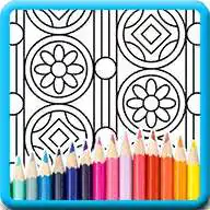 Free play online Pattern art colouring pages  APK