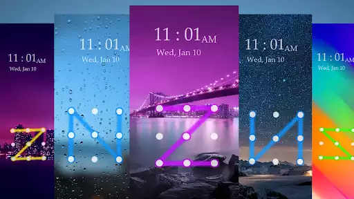 Play pattern lock screen  and enjoy pattern lock screen with UptoPlay