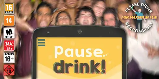 Play Pause...drink! drinking game.  and enjoy Pause...drink! drinking game. with UptoPlay