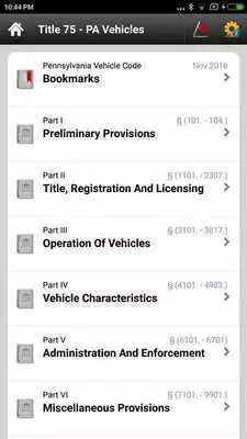 Play PA VEHICLES Title 75,  2017
