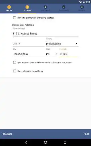Play PA Voter Registration App as an online game PA Voter Registration App with UptoPlay