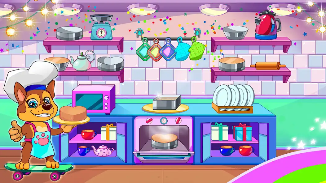 Play Paw Bakery: Cooking patrol as an online game Paw Bakery: Cooking patrol with UptoPlay