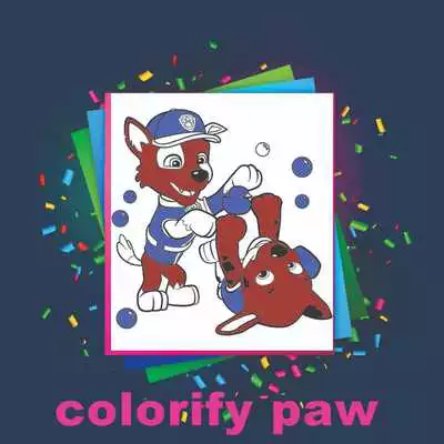 Play Paw Coloring