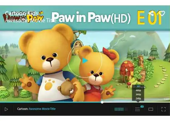 Play Paw in Paw cartoon collection