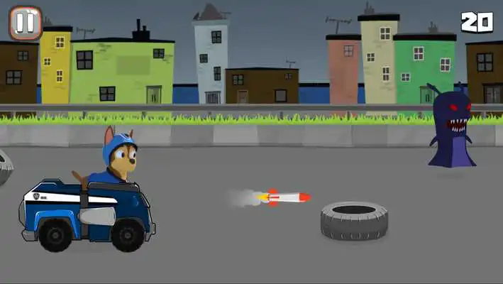 Play Paw VS Evil Slug Patrol