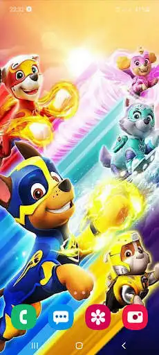 Play Paw Wallpaper Patrol - Race Rescue  and enjoy Paw Wallpaper Patrol - Race Rescue with UptoPlay