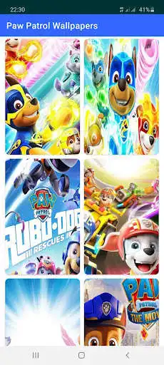 Play Paw Wallpaper Patrol - Race Rescue as an online game Paw Wallpaper Patrol - Race Rescue with UptoPlay