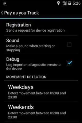 Play Pay as you Track