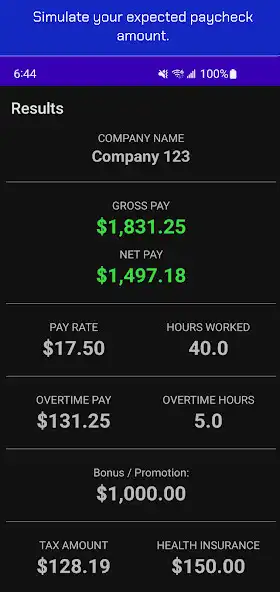 Play Paycheck Analysis Lite as an online game Paycheck Analysis Lite with UptoPlay