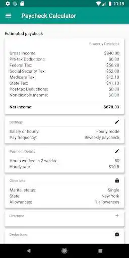 Play Paycheck Calculator (US)  and enjoy Paycheck Calculator (US) with UptoPlay