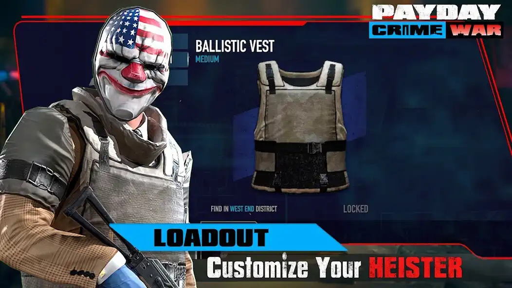 Play PAYDAY: Crime War  and enjoy PAYDAY: Crime War with UptoPlay