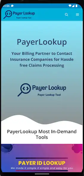 Play Payer Lookup - Lookup tool  and enjoy Payer Lookup - Lookup tool with UptoPlay