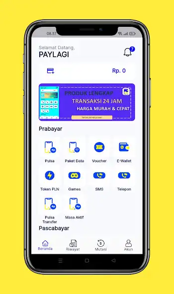 Play Paylagi: Agen Pulsa  PPOB as an online game Paylagi: Agen Pulsa  PPOB with UptoPlay