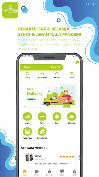 Play PayoApp - ojek, kurir online  and enjoy PayoApp - ojek, kurir online with UptoPlay