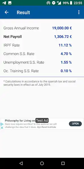 Play Payroll Spain 2022 as an online game Payroll Spain 2022 with UptoPlay