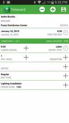 Play Payroll Time Entry