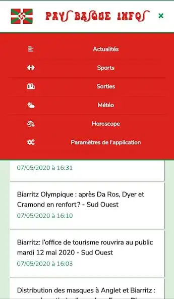 Play Pays Basque Infos as an online game Pays Basque Infos with UptoPlay