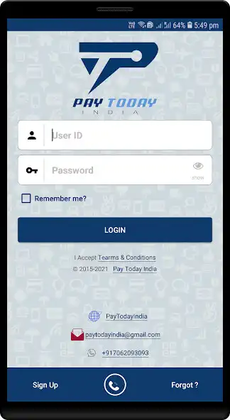 Play Pay Today India as an online game Pay Today India with UptoPlay