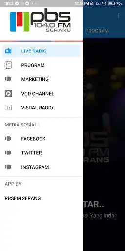 Play PBSFM Serang  and enjoy PBSFM Serang with UptoPlay