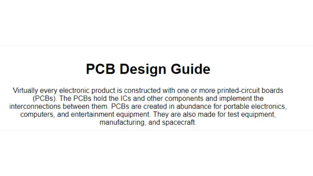 Play PCB Design Guide  and enjoy PCB Design Guide with UptoPlay