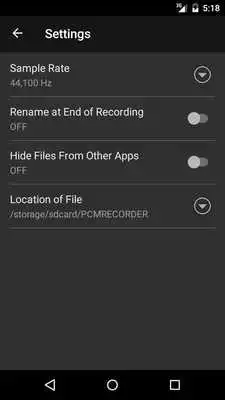 Play PCM Recorder Lite