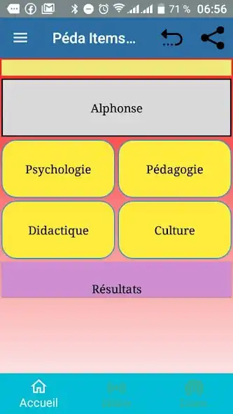 Play Pédagogie Items Exétat as an online game Pédagogie Items Exétat with UptoPlay