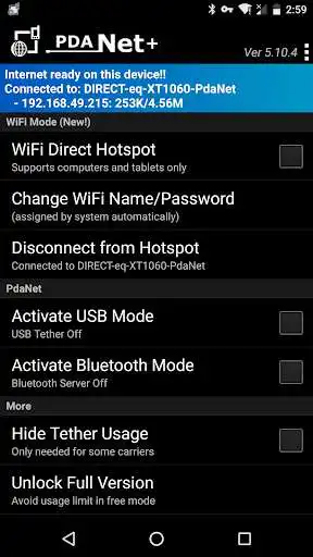 Play PdaNet+ as an online game PdaNet+ with UptoPlay
