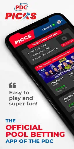 Play PDC PICKS  and enjoy PDC PICKS with UptoPlay