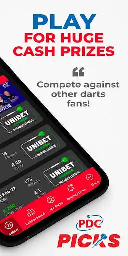 Play PDC PICKS as an online game PDC PICKS with UptoPlay