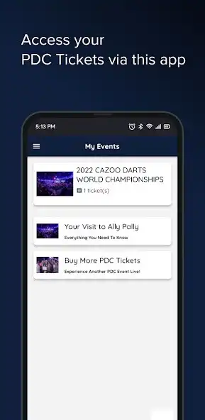Play PDC Tickets as an online game PDC Tickets with UptoPlay